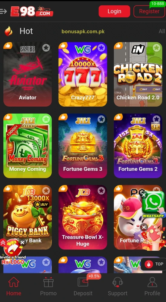 E98 Game APK