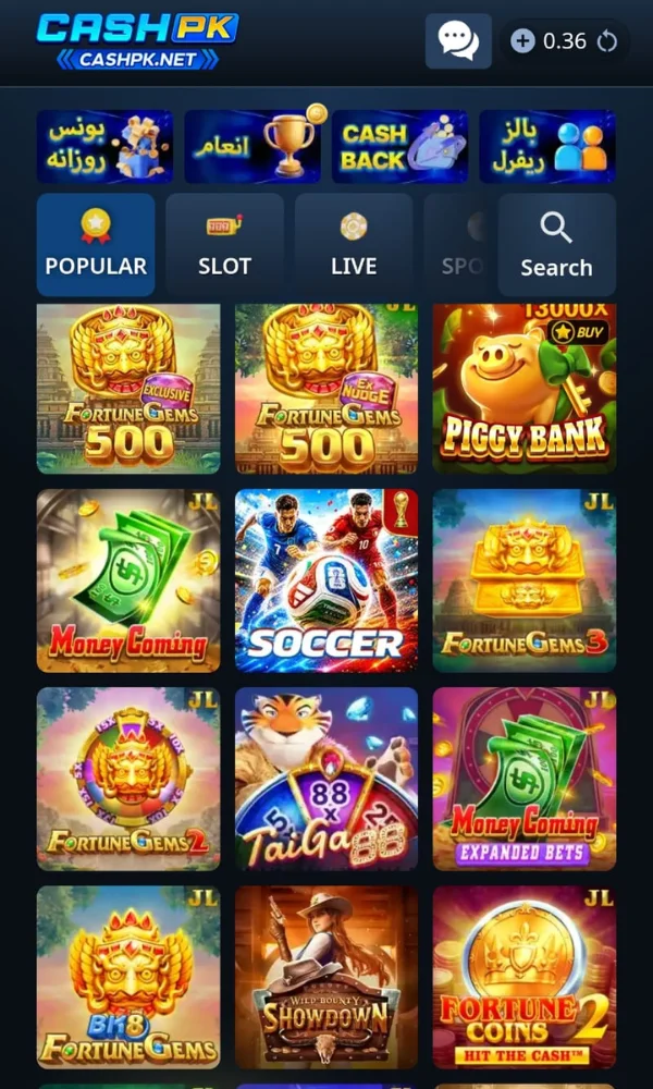 CASHPK Game