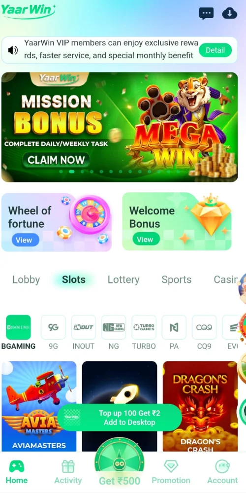 YaarWin Game