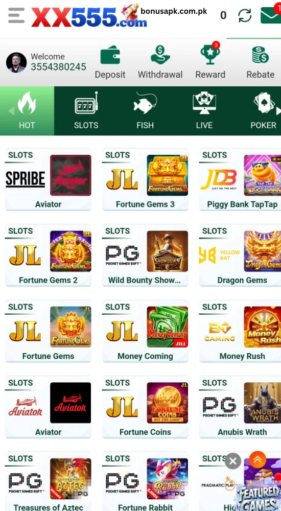 XX555 Game APK