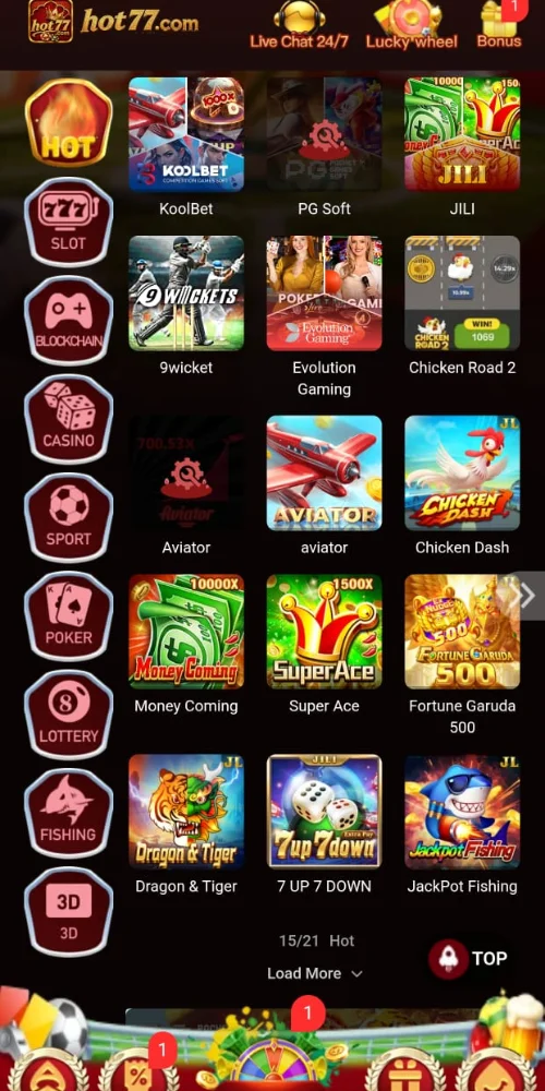 Hot77 Game