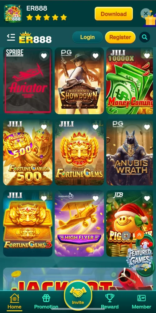 ER888 Game