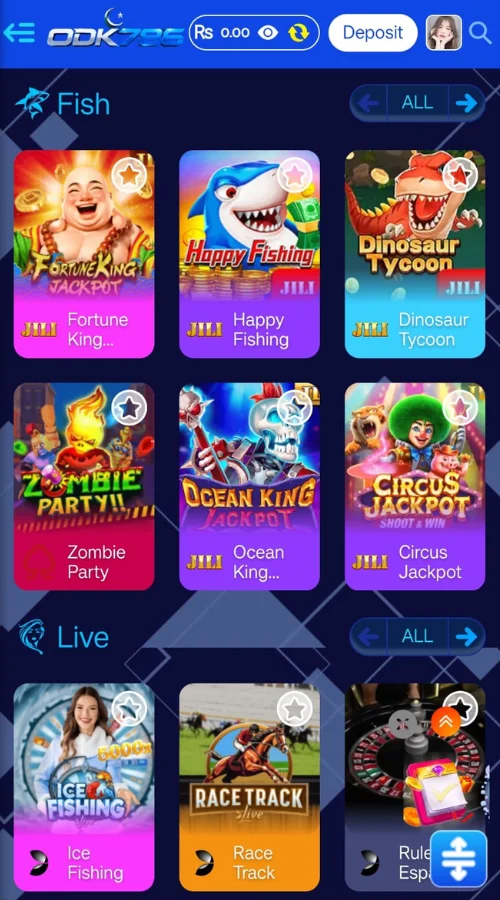 ODK786 Game