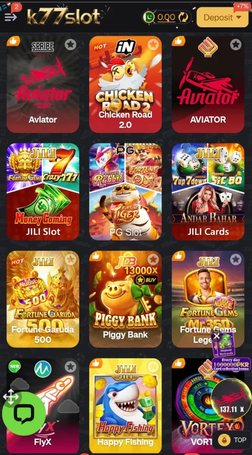 K77Slot Game